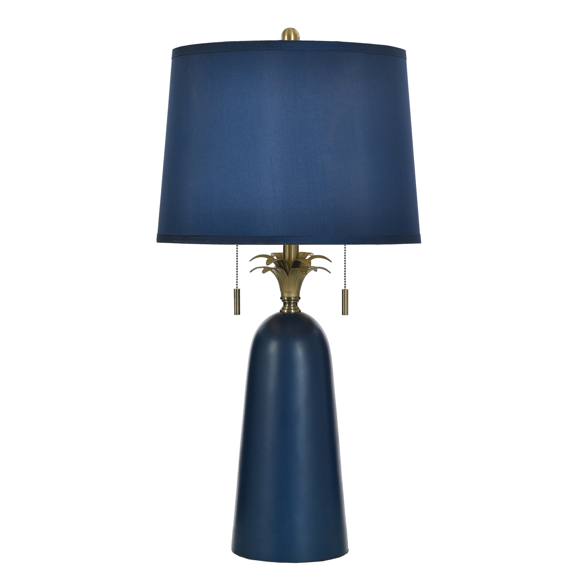 Stylecraft Poly Table Lamp Latilly Blue Blue Shade