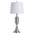 Stylecraft Steel Table Lamp Brushed Steel