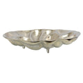 Stylecraft Tidepool Rim Decorative Bowl Nickel Plated