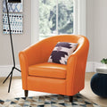 Stylish Club Chair Accent Chair Side Chair Leisure Chair Leather Chair Armchair Corner Chair With Wood Legs