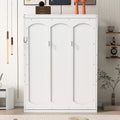 Full Size Murphy Bed With Shelves And Easy Lift Mechanism For Small Spaces