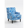 Stylish Side Chair Accent Chair Lobby Chair With Wood Frame Reading Chair Reception Chair Arm Chair