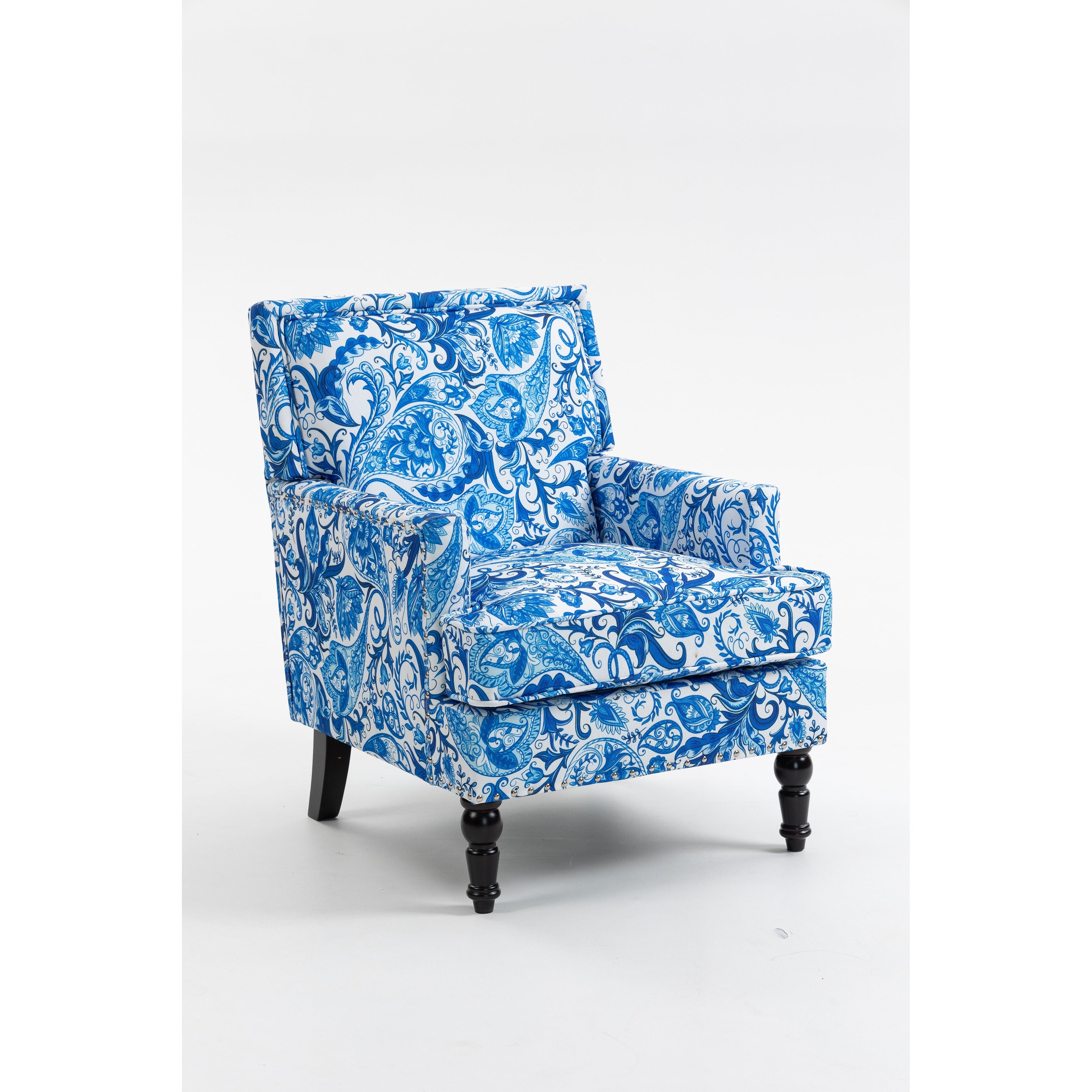 Stylish Side Chair Accent Chair Lobby Chair With Wood Frame Reading Chair Reception Chair Arm Chair
