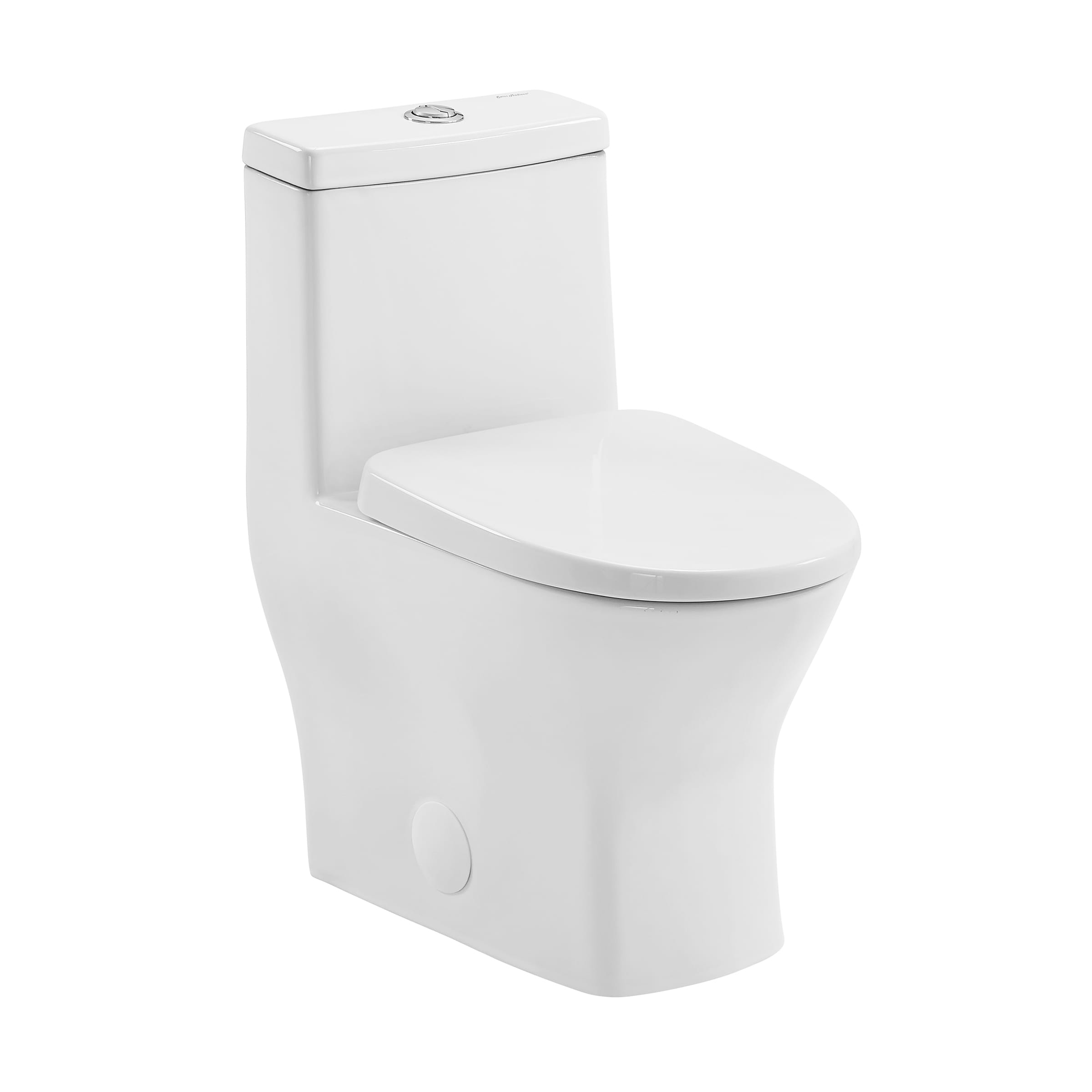Swiss Madison Sm 1T257 Sublime Ii One Piece Compact Dual 0.8 1.28 Gpf Toilet