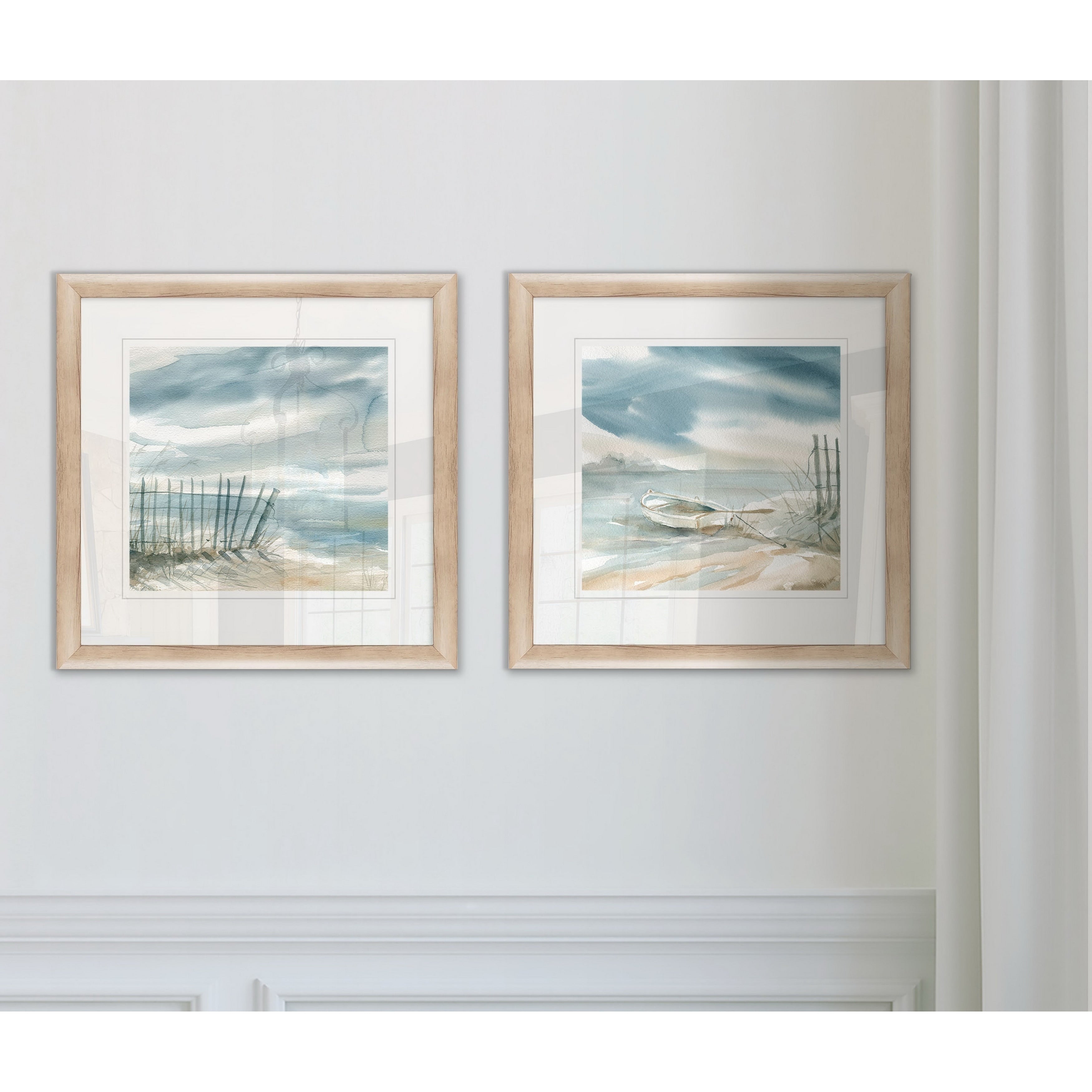 Wexford Home Subtle Mist Ii Framed Art Set