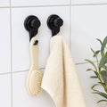 Evideco Strong Hold Suction Hooks Bath Kitchen Home Set Of 2