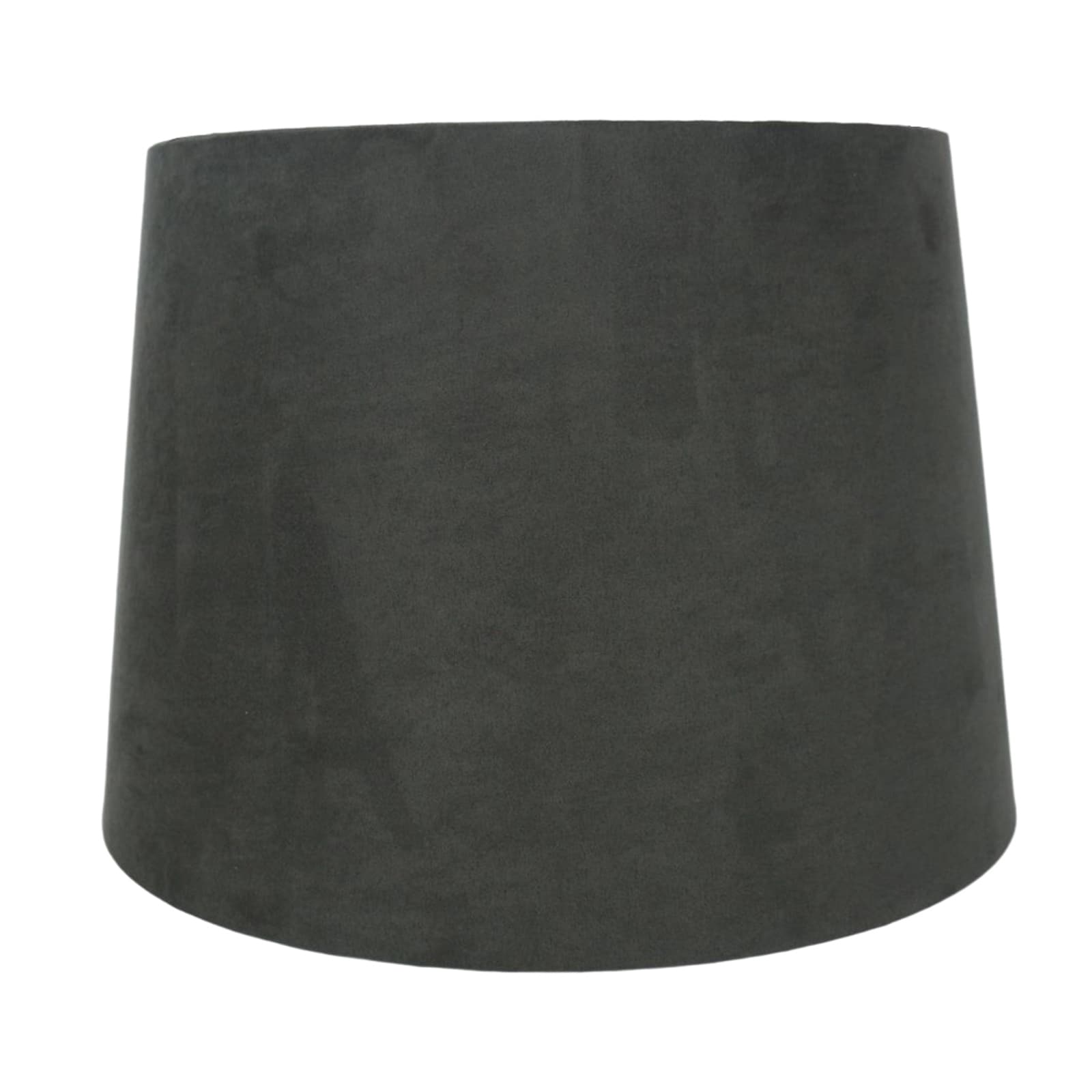Suede Hardback Lamp Shade 12 Inch Top 14 Inch Bottom 10 Inch Slant