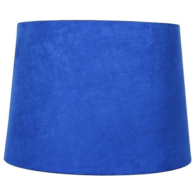 Suede Hardback Lamp Shade 14 Inch Top 16 Inch Bottom 11 Inch Slant