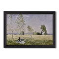 Summer 1874 Claude Monet Custom Framed Canvas