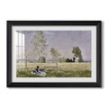 Summer 1874 Claude Monet Custom Framed Print