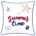 Summer 20 Square Decorative Throw Pillow