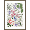 Summer Blossoms By Rushati Chowdhury Wood Framed Wall Art Print