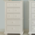 Summer House Oyster White Cottage 5 Drawer Lingerie Chest