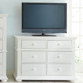 Summer House Oyster White Cottage Media Chest