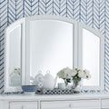 Summer House I Oyster White Vanity Mirror