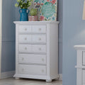 Summer House Oyster White Chest 5 Drawer