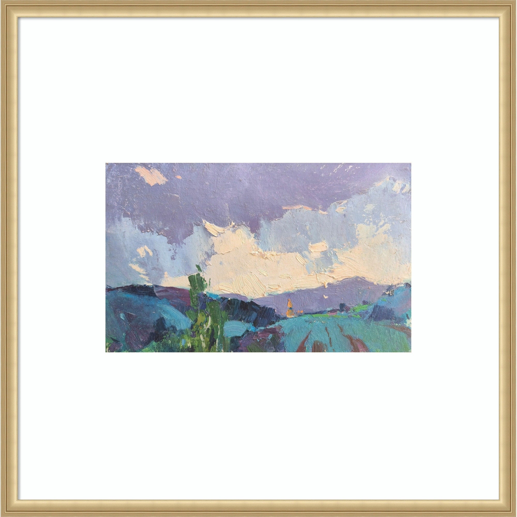 Summer Smerekovo By Alexander Shandor Wood Framed Wall Art Print