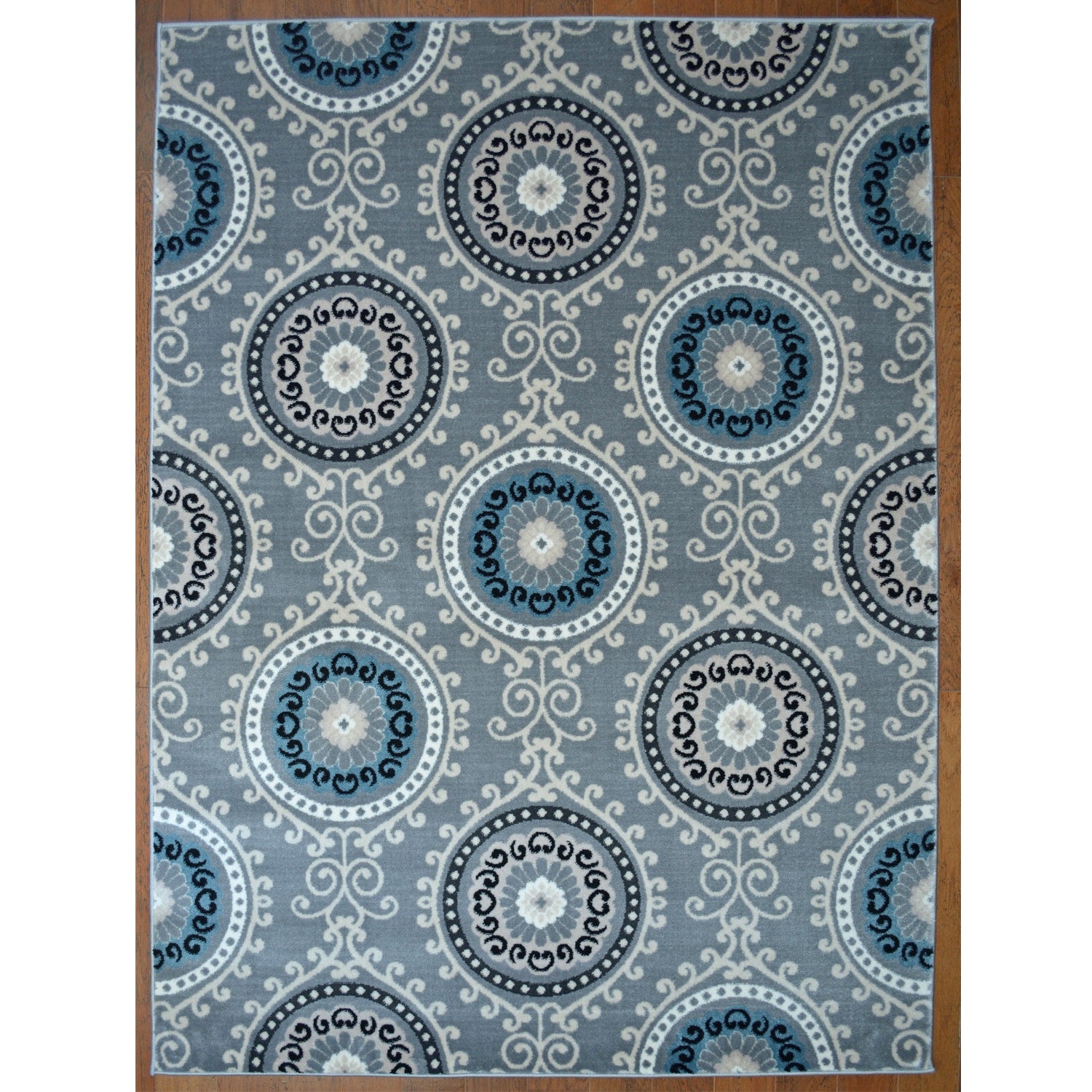 Summit Grey Contemporary Area Rug
