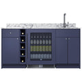 Summit Oasis35 Turnkey Oasis 68 1 2 Wide Wet Bar With Right Side Sink