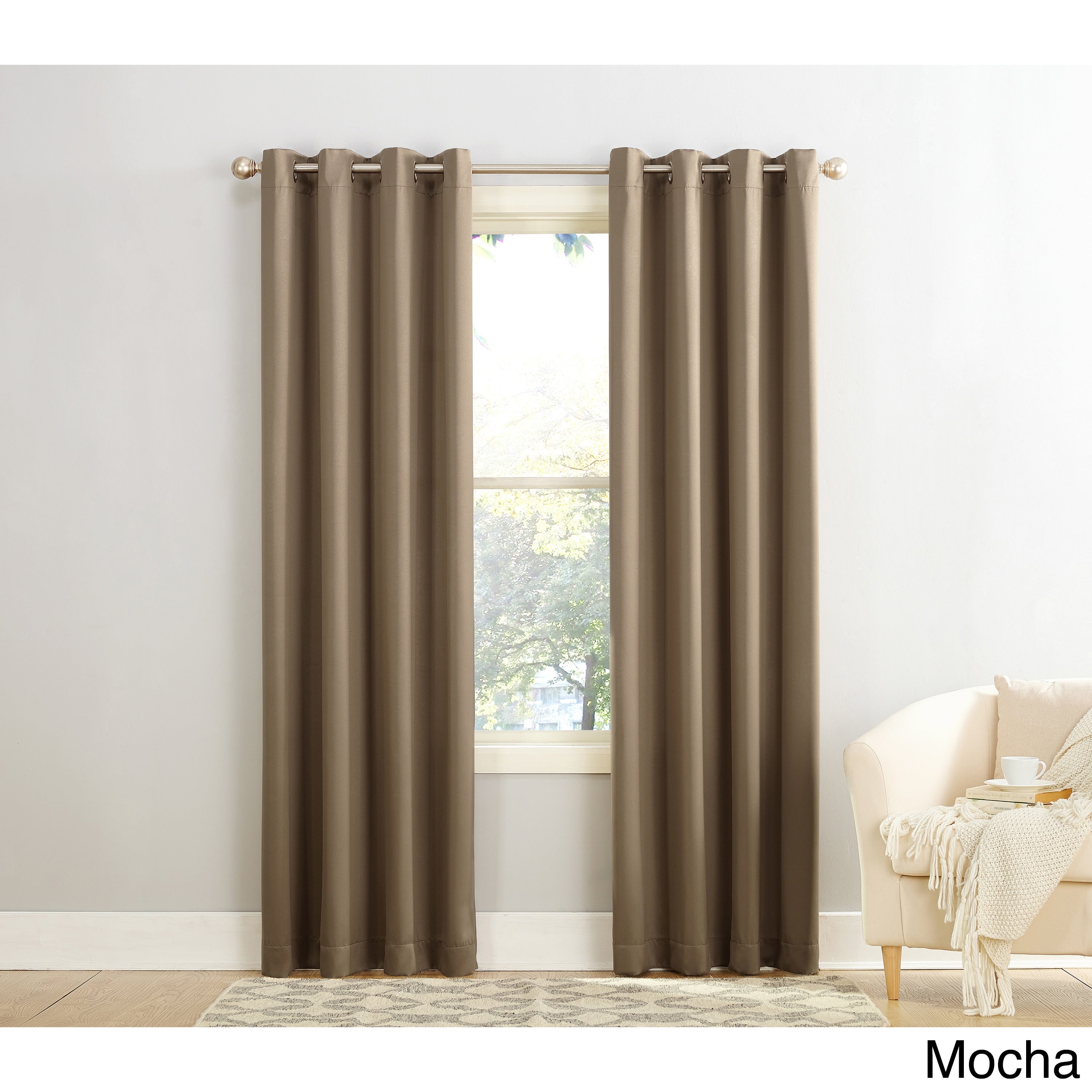 Porch Den Nantahala Grommet Top Curtain Panel