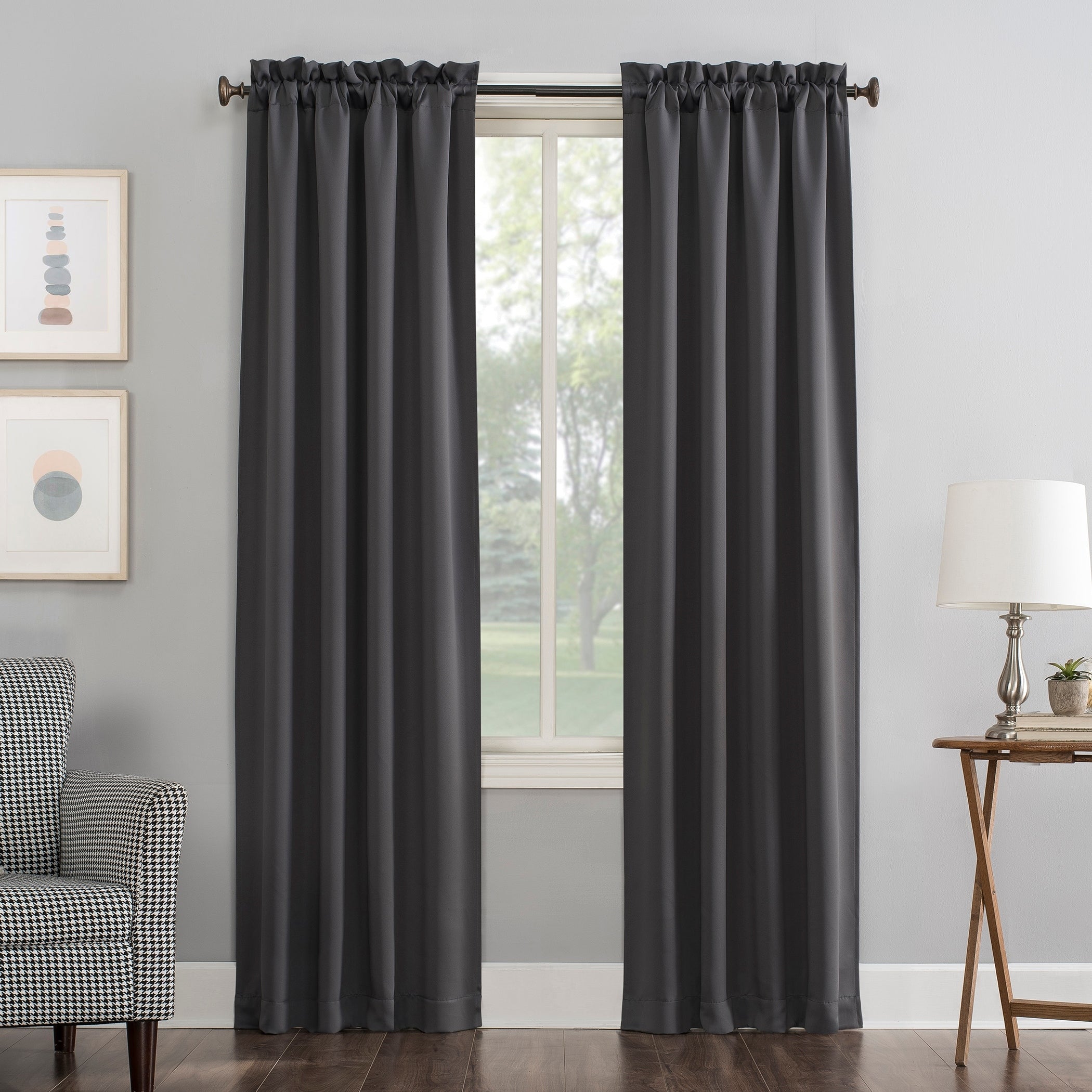 Sun Zero Hayden Rod Pocket Blackout Panel