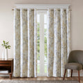 Sunsmart April Printed Botanical Blackout Single Curtain Panel