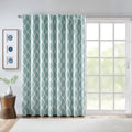 Sunsmart Kagen Printed Ikat Blackout Patio Curtain 100 X 84