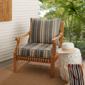 Sunbrella 2 Piece Cushion And Pillow Indoor Outdoor Set 23 In W X 25 In D