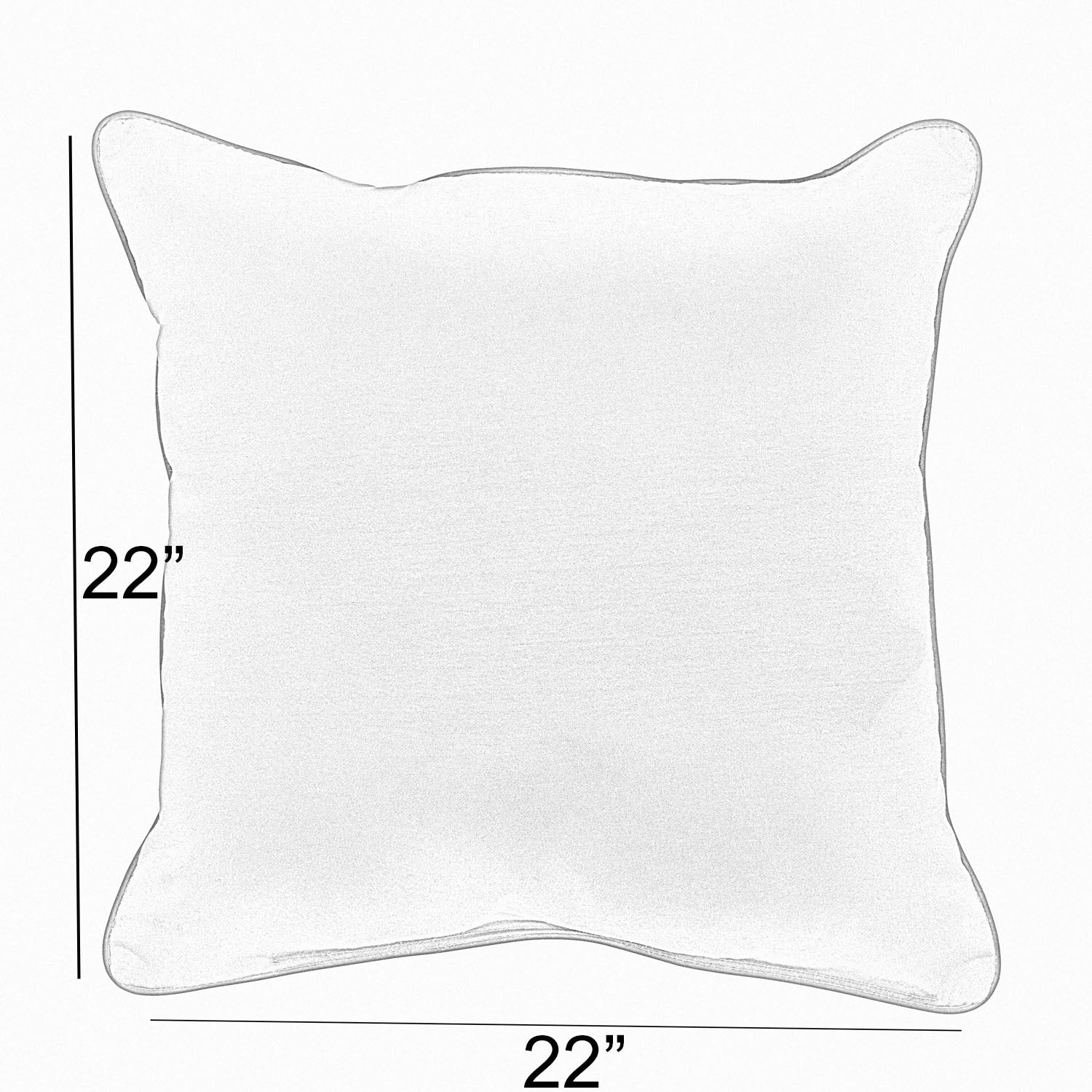 Sunbrella Blue Taupe Stripe With Silver Grey Indoor Outdoor Square Pillow Set Of 2