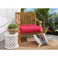 Sunbrella Canvas Hot Pink Indoor Outdoor Deep Seating Cushion Corded 25 X 25 X 5