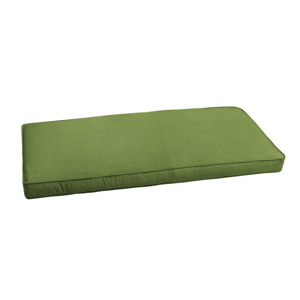 Sunbrella Cilantro Green Indoor Outdoor Bench Cushion 55 To 60