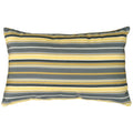 Pillow D Cor Sunbrella Foster Metallic 12X20 Outdoor Pillow