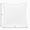 Sunbrella Grey Zebra Indoor Outdoor Pillows Set Of 2 Corded