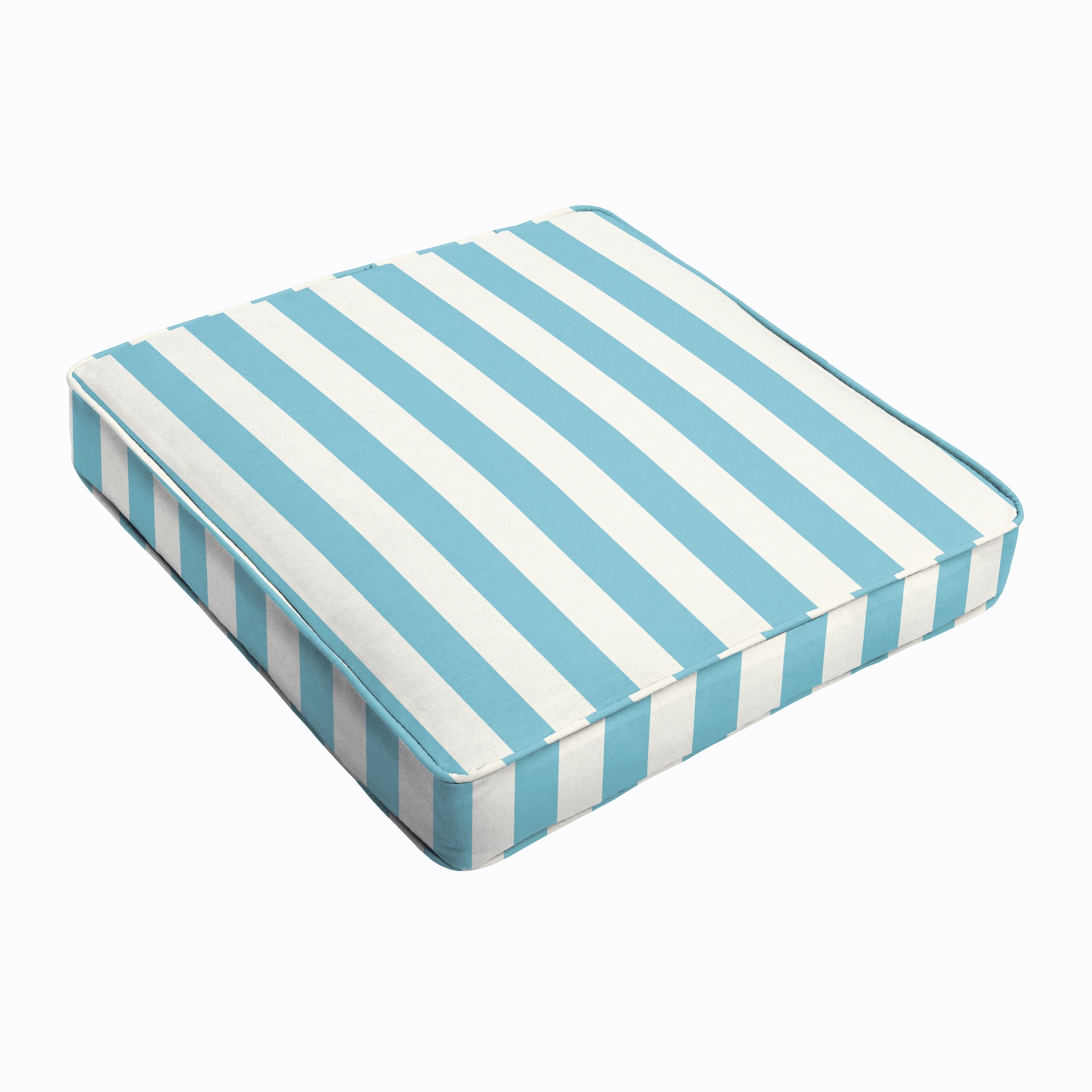 Sunbrella Indoor Outdoor 20 Inch Striped Chair Cushion