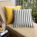 Sunbrella Indoor Outdoor Two Sided Square Pillows Set Of 2 Corded