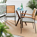 Sunbrella Lido Indigo Indoor Outdoor Chair Pad Set Set Of 2