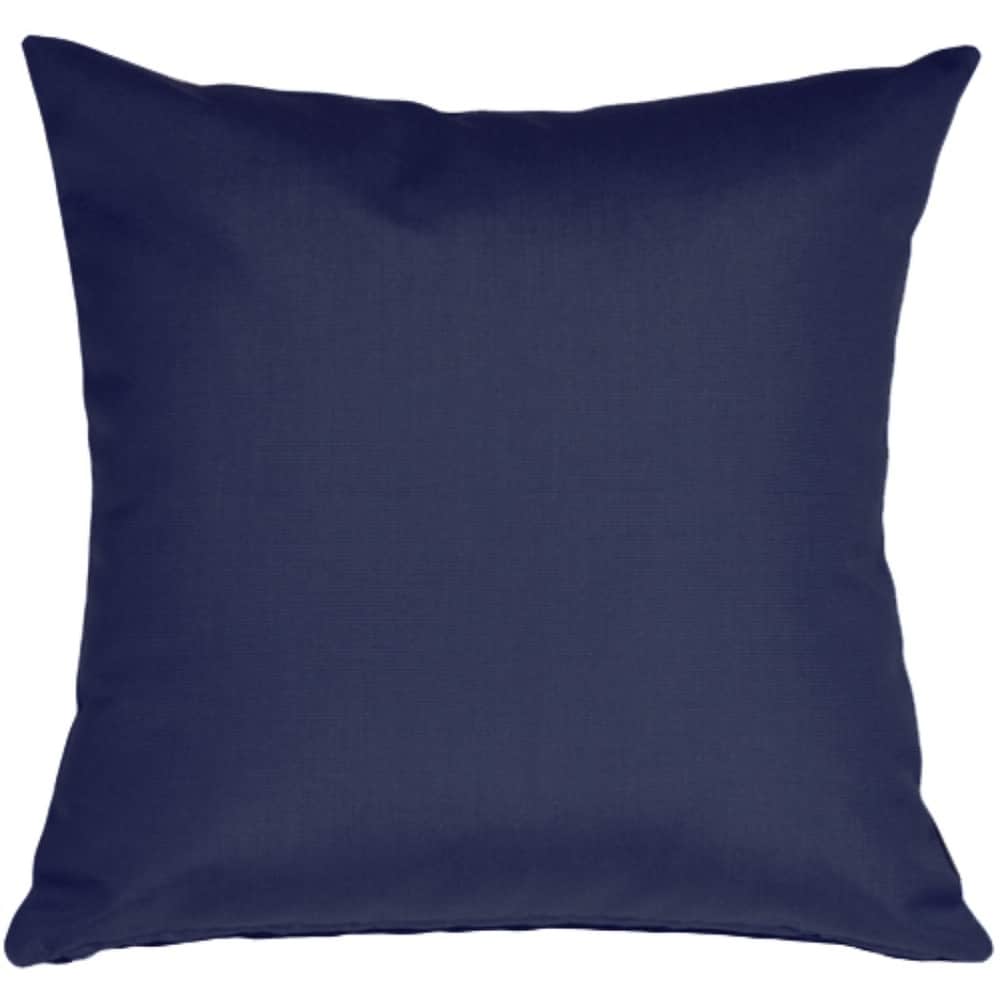 Pillow D Cor Sunbrella Navy Blue 20X20 Outdoor Pillow