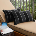 Humble Haute Sunbrella Peyton Granite Indoor Outdoor Corded Pillow Set Of 2