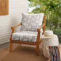 Sunbrella Resonate Dune Indoor Outdoor Chair Cushion Set Set Of 2