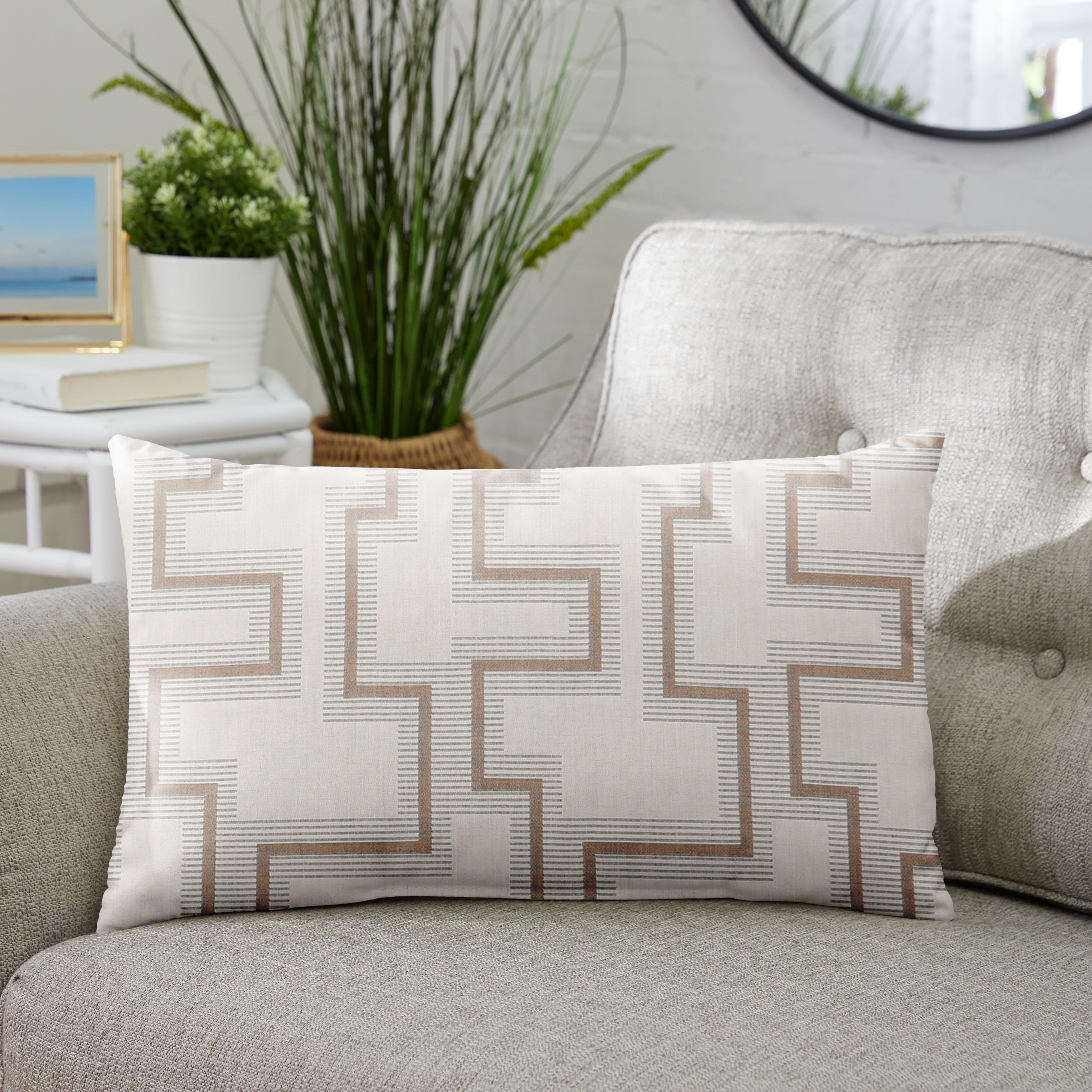 Sunbrella Resonate Dune Indoor Outdoor Pillow 13 In X 20 In