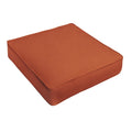 Sunbrella Rust Orange Indoor Outdoor Deep Seating Cushion By Humble Haute