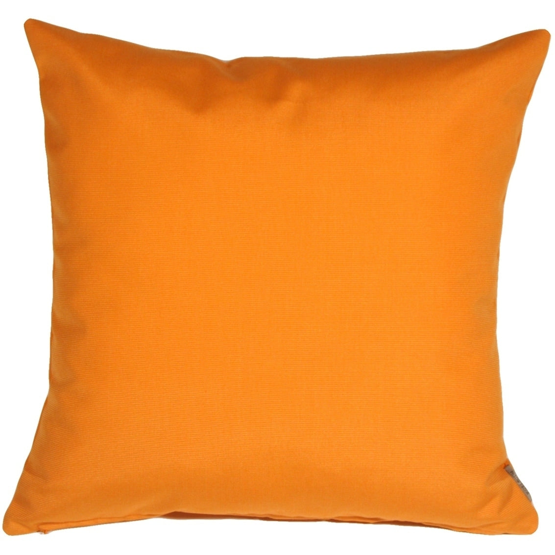 Pillow D Cor Sunbrella Tangerine Orange 20X20 Outdoor Pillow
