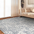 Couristan Marina Lillian Oyster Slate Blue Runner Rug 22 X 710 Runner