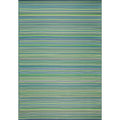 Alise Rugs Sundown Contemporary Stripe Area Rug