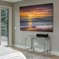 Sundown Descanso Beach Gallery Wrapped Canvas