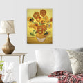 Van Gogh Sunflowers Reproduction Canvas Wall Art