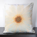 Sunny Sunflower Feather Down Filled Or Poly Filled Decorative Throw Pillow
