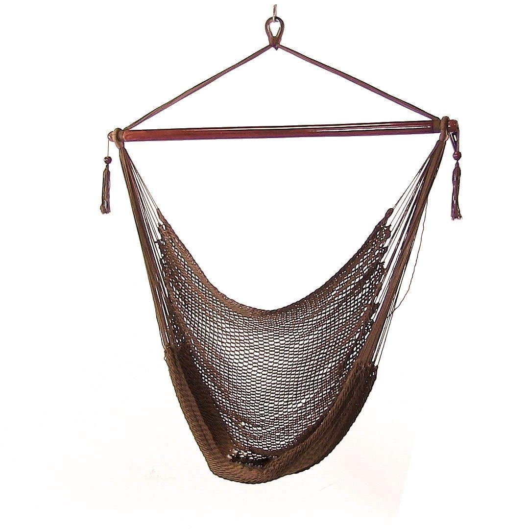 Sunnydaze Hanging Caribbean Xl Hammock Chair
