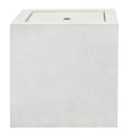Sunnydaze Rectangle Polystone Outdoor Bubble Fountain