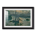 Sunrise 1873 Claude Monet Custom Framed Print
